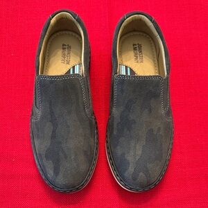 Johnston & Murphy Kids Camouflage Slip-On Sneakers